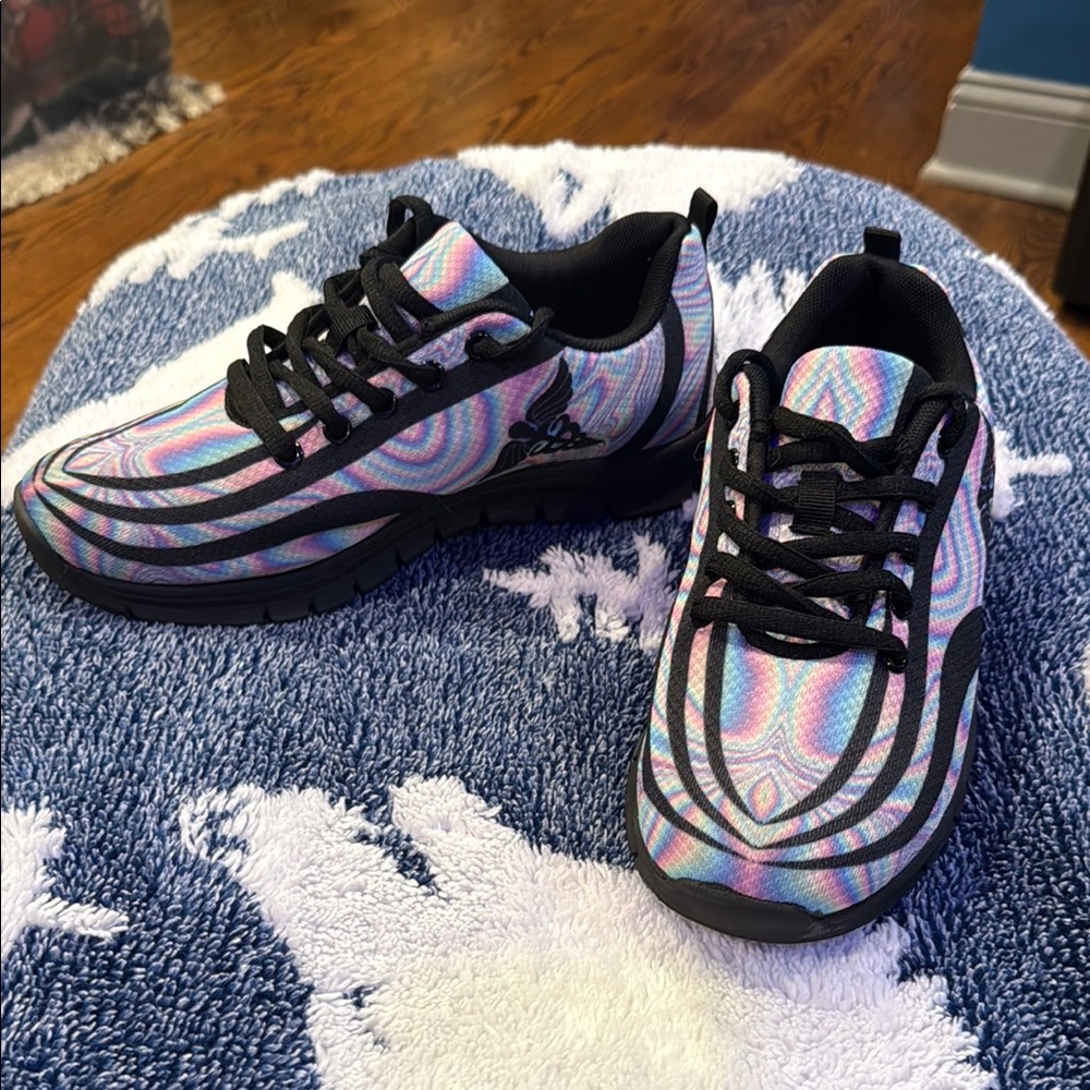 Colorful Patterned Medical/Nurse Sneakers